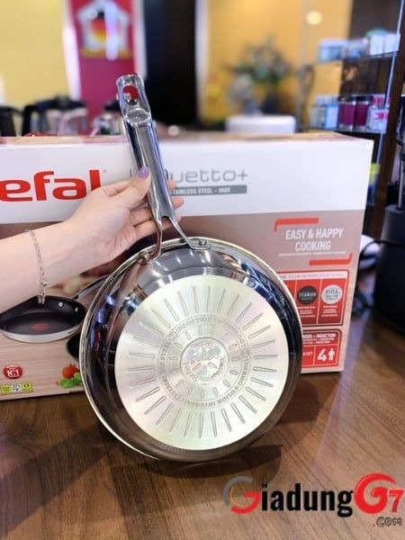 Mặt sau của Bộ 3 chảo chống dính Tefal Duetto 20/24/28cm