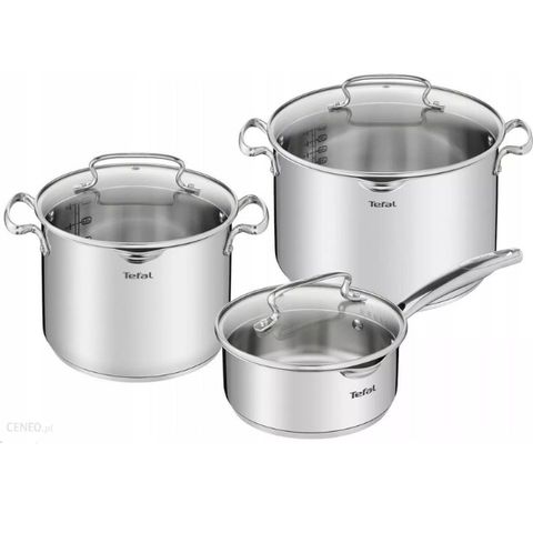 Bộ 3 nồi inox Tefal Duetto Plus G719S674