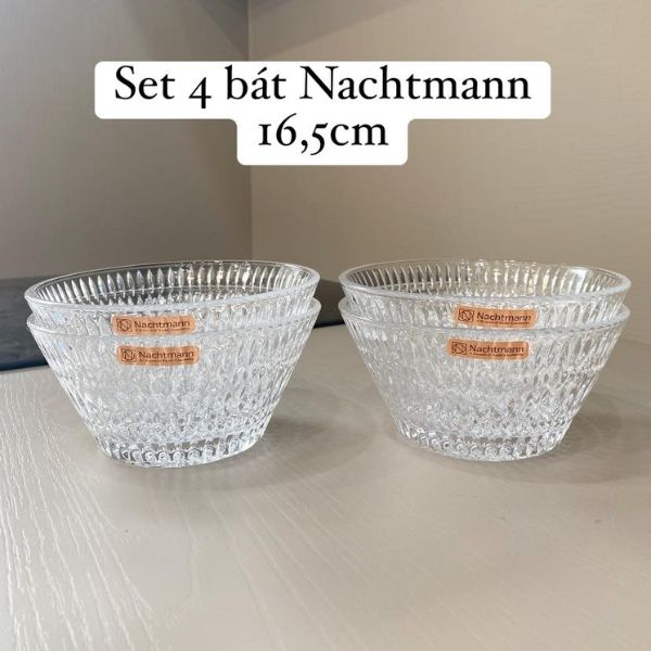 Bộ 4 bát pha lê Nachtmann Ethno 16,5cm