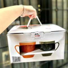  Bộ 4 cốc cầu vồng Staub 350ml 