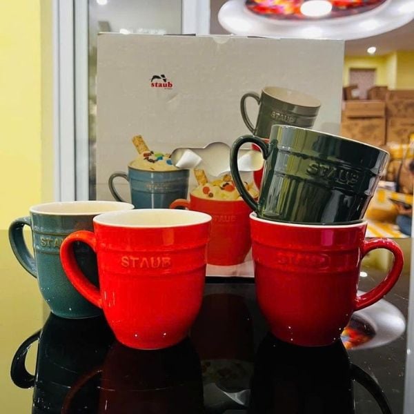 Bộ 4 cốc cầu vồng Staub 350ml