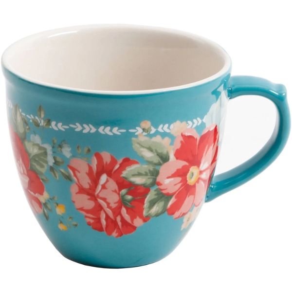 Bộ 4 Cốc Pioneer Woman Vintage Floral 473ml