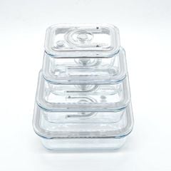  Bộ 4 Hộp đựng thực phẩm chân không Caso VacuBoxx kèm bơm hút 