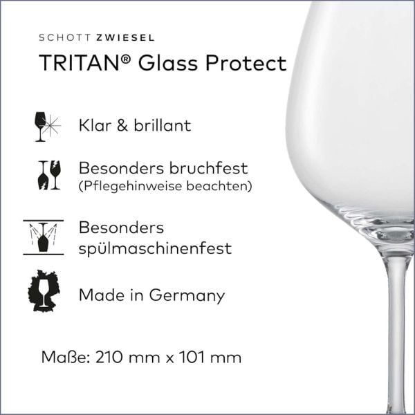 Bộ 4 ly vang đỏ Burgundy Schott Zwiesel 121870