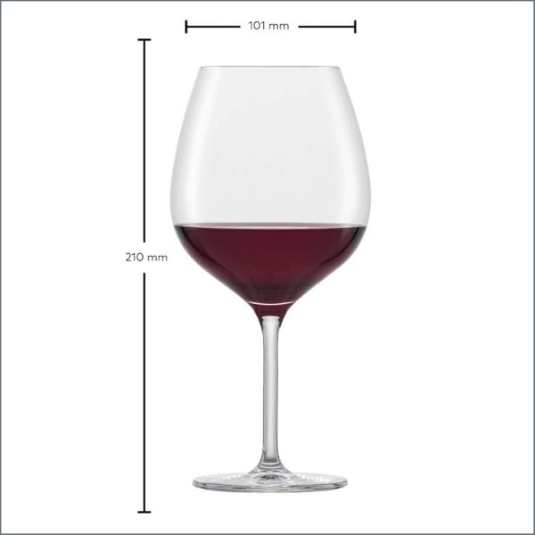 Bộ 4 ly vang đỏ Burgundy Schott Zwiesel 121870