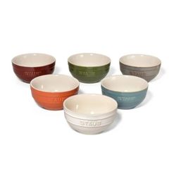  Bộ 6 bát cơm cầu vồng Staub 12cm 400ml 