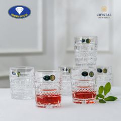  Bộ 6 cốc pha lê Bohemia Brittany 240ml 
