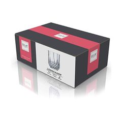  Bộ 6 cốc pha lê Longchamp Crystal 320ml - Made in France 