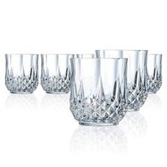  Bộ 6 cốc pha lê Longchamp Crystal 320ml - Made in France 