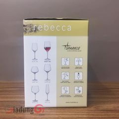  Bộ 6 ly pha lê Bohemia Rebecca 460ml 