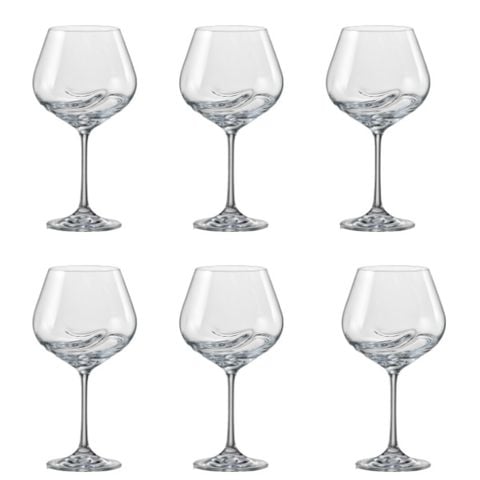 Bộ 6 ly pha lê Bohemia Turbulence 570ml