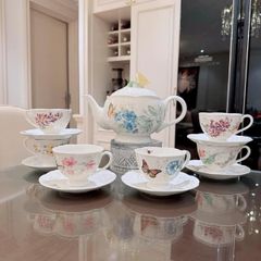  Bộ ấm chén Lenox Butterfly Meadow 13 món 