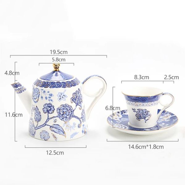 Bộ ấm trà Amineenor UK - 2 màu