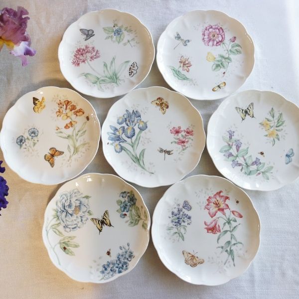 Bộ bát đĩa cốc Lenox Butterfly Meadow 37 món
