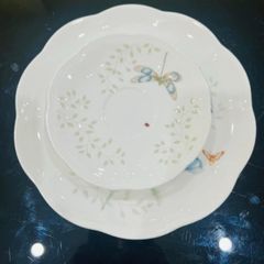  Bộ bát đĩa ấm chén Lenox Butterfly Meadow 37 món 