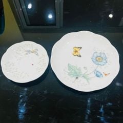  Bộ bát đĩa ấm chén Lenox Butterfly Meadow 37 món 