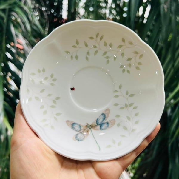 Bộ bát đĩa cốc Lenox Butterfly Meadow 37 món