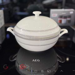  Âu sứ xương Imperialondon viền bạch kim 20cm 1.6L 