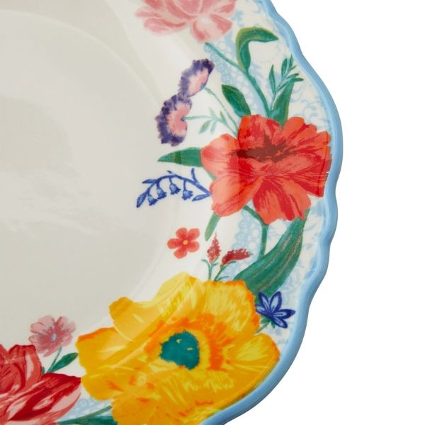 Bộ bát đĩa The Pioneer Woman Brilliant Blooms 12 món