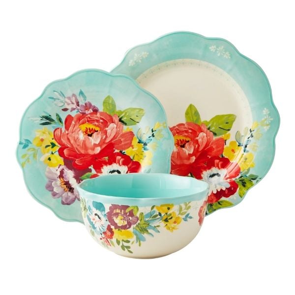 Bộ bát đĩa The Pioneer Woman Sweet Romance Blossom 12 món