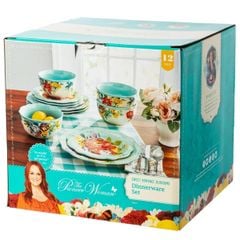  Bộ bát đĩa The Pioneer Woman Sweet Romance Blossom 12 món 