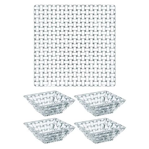 Bộ bát vuông Nachtmann Bossa Nova 90023 5 món