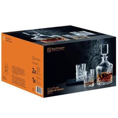  Bộ bình cốc Nachtmann Sculpture 101984 Whisky (1 bình 2 cốc) 