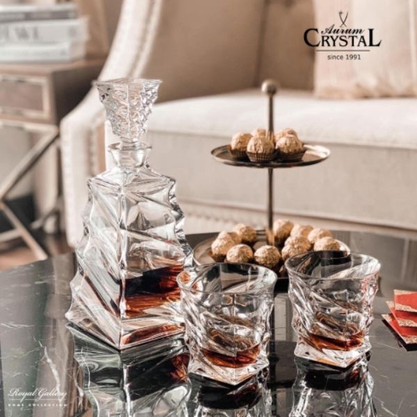 Bộ bình rượu Bohemia Casablanca 750ml kèm 6 Ly 300ml