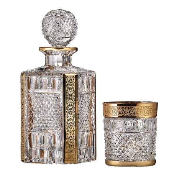 Bộ bình rượu whisky Felice Romantic Ales / Bình 550ml và Cốc 300ml