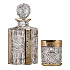  Bộ bình rượu whisky Felice Romantic Ales / Bình 550ml và Cốc 300ml 
