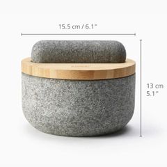  Bộ chày cối Joseph Joseph 20176 Dash kèm nắp tre 