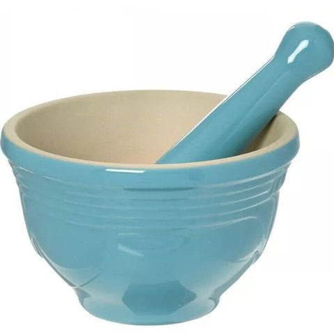Bộ chày cối Le Creuset 11,5 cm xanh Caribe 300ml