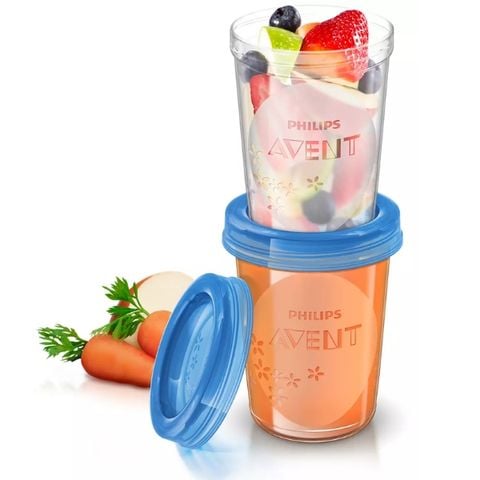 Bộ cốc bảo quản thực phẩm Philips Avent SCF639/05