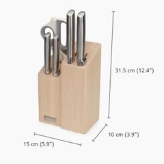  Bộ dao Joseph Joseph 10577 Beech Elevate Fusion 5 món kèm giá để dao 