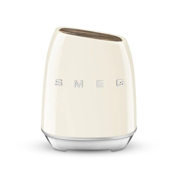 Bộ dao Smeg KBSF02CR màu kem (6 dao, 1 giá đỡ)