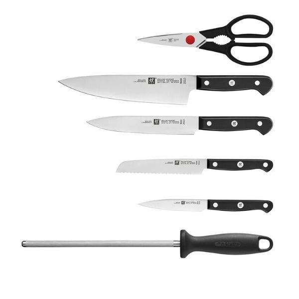 Bộ dao Zwilling Gourmet 7 món với lưỡi dao sắc bén của Đức