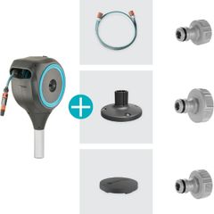  Bộ dây rút tự động 20 mét chân cắm đất Gardena 18614-20 - Made in Europe 