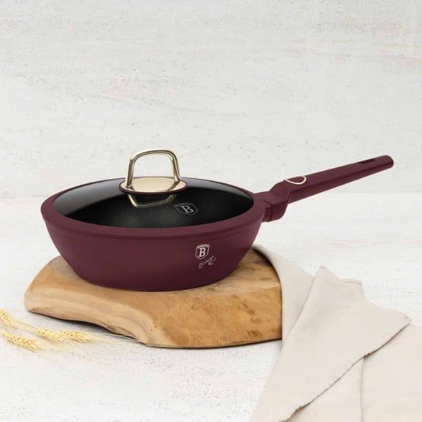 Bộ nồi Berlinger Haus BH/8050 10 món màu đỏ mận