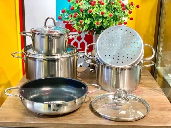 Bộ nồi chảo Elo Smaragd 5 món nhập từ Đức