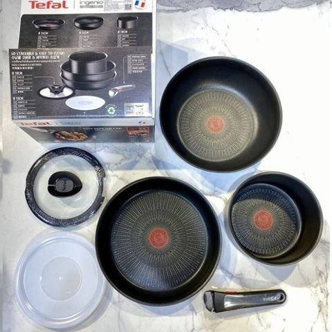 Bộ nồi chảo Tefal Ingenio Resource 6 món 26+26+18cm - L7819022