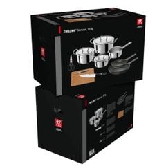  Bộ nồi chảo Zwilling Starter 10 món kèm dao kéo thớt 