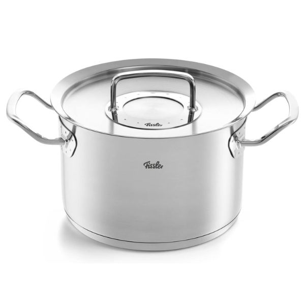 Bộ nồi Fissler Pure Profi Collection 5 món (4 nồi, 1 quánh) nắp inox