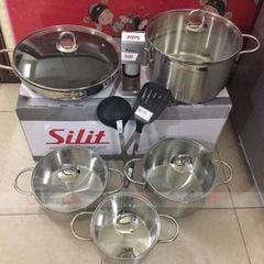  Bộ nồi Silit Diamant 9 món 