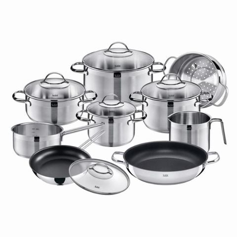 Bộ nồi Silit Toskana 10 món vung kính