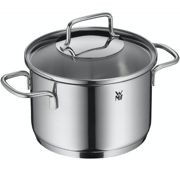 Bộ nồi WMF Astoria 5 món (4 nồi, 1 quánh) nắp kính, thép Không Gỉ