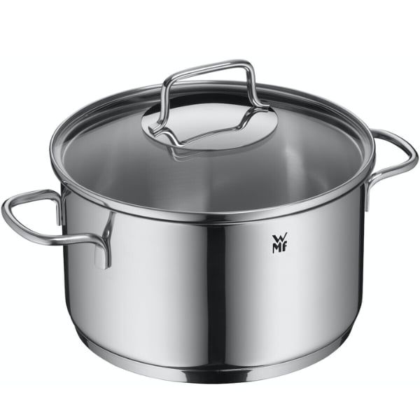 Bộ nồi WMF Astoria 5 món (4 nồi, 1 quánh) nắp kính, thép Không Gỉ