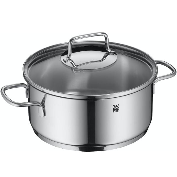 Bộ nồi WMF Astoria 5 món (4 nồi, 1 quánh) nắp kính, thép Không Gỉ
