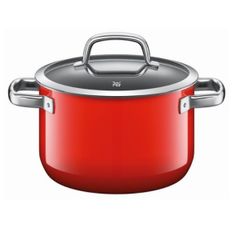  Bộ nồi WMF Fusiontec Mineral 4 chiếc màu đỏ (3 nồi, 1 quánh) 