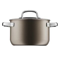  Bộ nồi WMF Fusiontec Mineral 4 chiếc màu nâu (3 nồi, 1 quánh) 