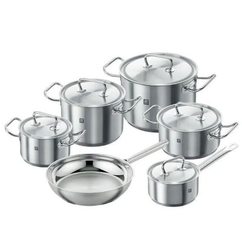 Bộ Nồi Zwilling Twin Classic 6 Món gồm chảo thép